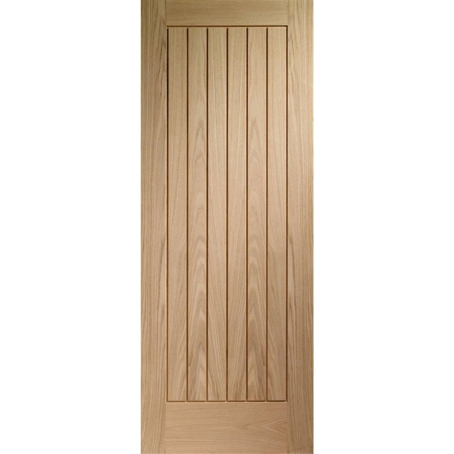 Internal Oak Cottage Door - Pre-Finished - 2040 x 826 x 40mm - Suffolk Premium - XL Joinery