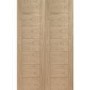 Internal Oak Rebated French Doors - Unfinished - 1981 x 1524 x 40mm - Palermo - XL Joinery