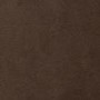 Walnut & Chocolate Brown Velvet Curved Kitchen Stool with Back - Owen