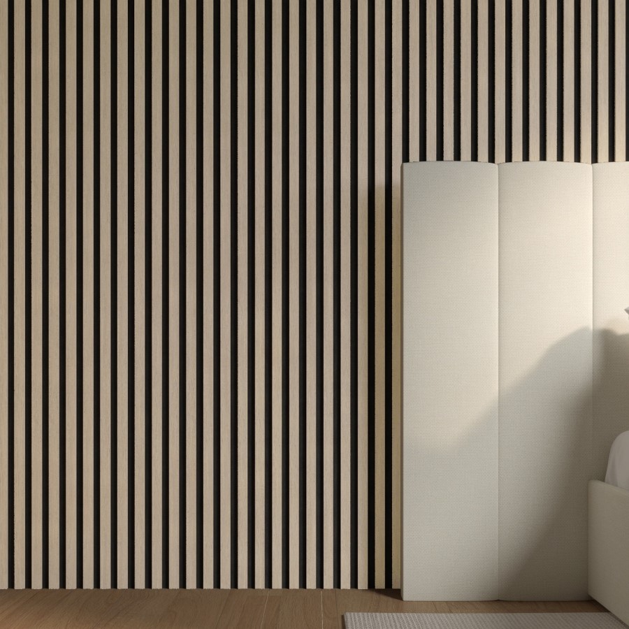 Oak Acoustic Wall Panel - 240cm x 60cm - Delamere
