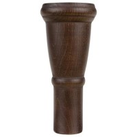 ONLY OPENED - Set of 4 Dark Wood Seat Legs without Castors - Payton