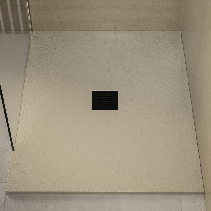 Black Grill Waste Cover - Slate Tray