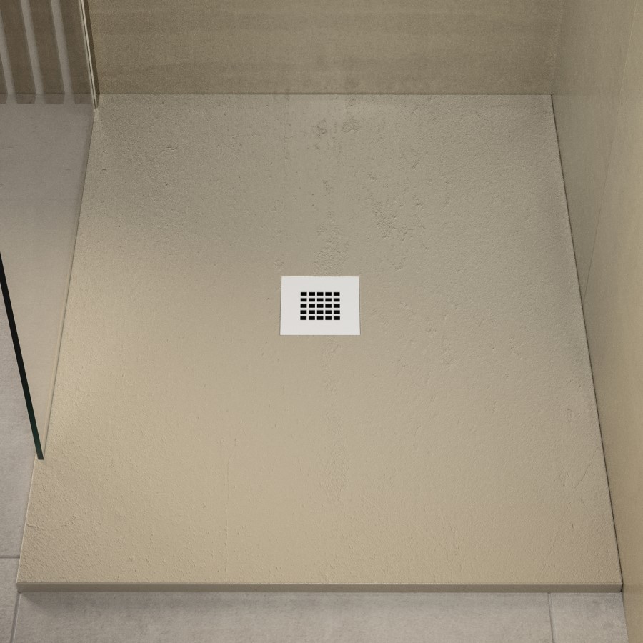 White Grill Waste Cover - Slate Trays