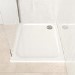 1000x800mm Rectangular 45mm White Stone Resin Shower Tray – Pearl