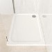 1200x700mm Rectangular 45mm White Stone Resin Shower Tray – Pearl