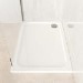 1200x800mm Rectangular 45mm White Stone Resin Shower Tray – Pearl