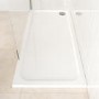 1800x800mm Rectangular 45mm White Stone Resin Shower Tray – Pearl