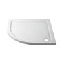 900x900mm Quadrant 45mm White Stone Resin Shower Tray – Pearl