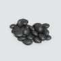 ONLY OPENED - Black Decorative Stone Pebbles for Amberglo Fire