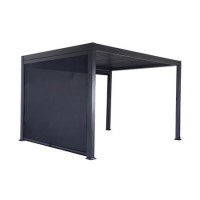 Anthracite Fitted Pergola Blind