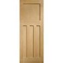Internal Oak 1930s 4-Panel Door - Pre-Finished - 1981 x 686 x 35mm - DX - XL Joinery
