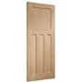 Internal Oak FD30 Fire Door - Pre-Finished - 1981 x 686 x 44mm - DX - XL Joinery