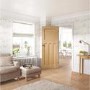 Internal Oak FD30 Fire Door - Pre-Finished - 1981 x 686 x 44mm - DX - XL Joinery