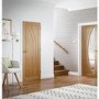 Internal Oak FD30 Fire Door - Pre-Finished - 1981 x 838 x 44mm - Salerno - XL Joinery