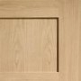 Internal Oak Pre-Finished Shaker 4-Panel Door - Pre-Finished - 1981 x 686 x 35mm - XL Joinery