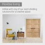Internal Oak Pre-Finished Shaker 4-Panel Door - Pre-Finished - 1981 x 686 x 35mm - XL Joinery
