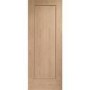 Internal Oak One-Panel Door - Pre-Finished - 1981 x 762 x 35mm - Pattern 10 - XL Joinery