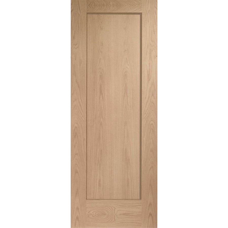 Internal Oak One-Panel Door - Pre-Finished - 1981 x 838 x 35mm - Pattern 10 - XL Joinery
