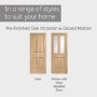 Internal Oak Victorian 4-Panel Door - Pre-Finished - 1981 x 610 x 35mm - Victorian - XL Joinery
