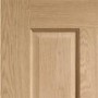 Internal Oak Pre-finished Victorian 4 Panel FD30 Fire Door - Pre-Finished - 2040 x 826 x 44mm - Victoria - XL Joinery