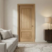 Internal Oak 2-Panel Door with Raised Mouldings - Pre-Finished - 1981 x 762 x 35mm - Nelson - XL Joinery