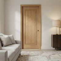 Internal Oak FD30 Fire Door with Raised Mouldings Pre-Finished - 1981 x 762 x 44mm - Wellington - XL Joinery