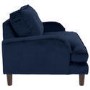 Navy Blue Velvet Kids Armchair - Payton