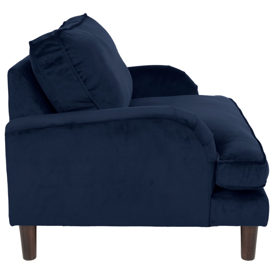 Navy Blue Velvet Kids Armchair - Payton
