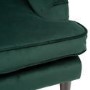 Dog Sofa Bed in Green Velvet - Payton