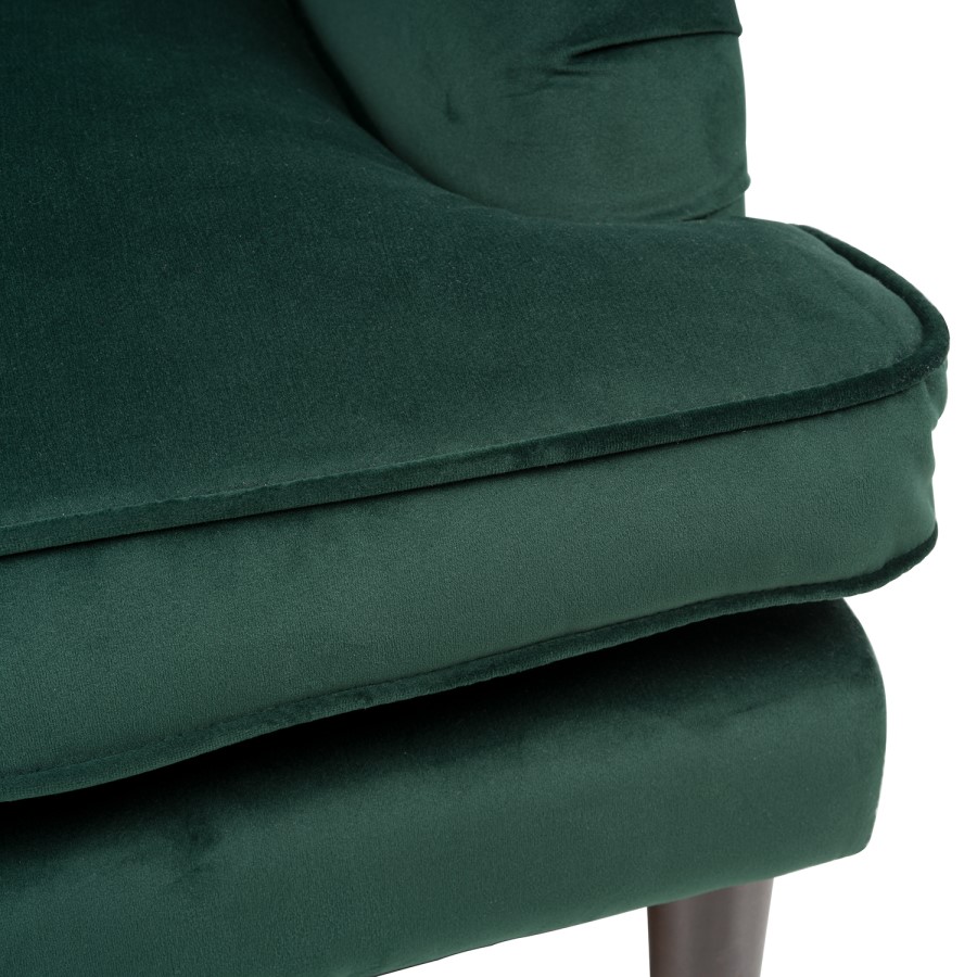 Dog Sofa Bed in Green Velvet - Payton