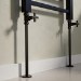 Matt Black Radiator Pipe Covers 300mm
