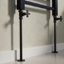 Matt Black Radiator Pipe Covers 300mm