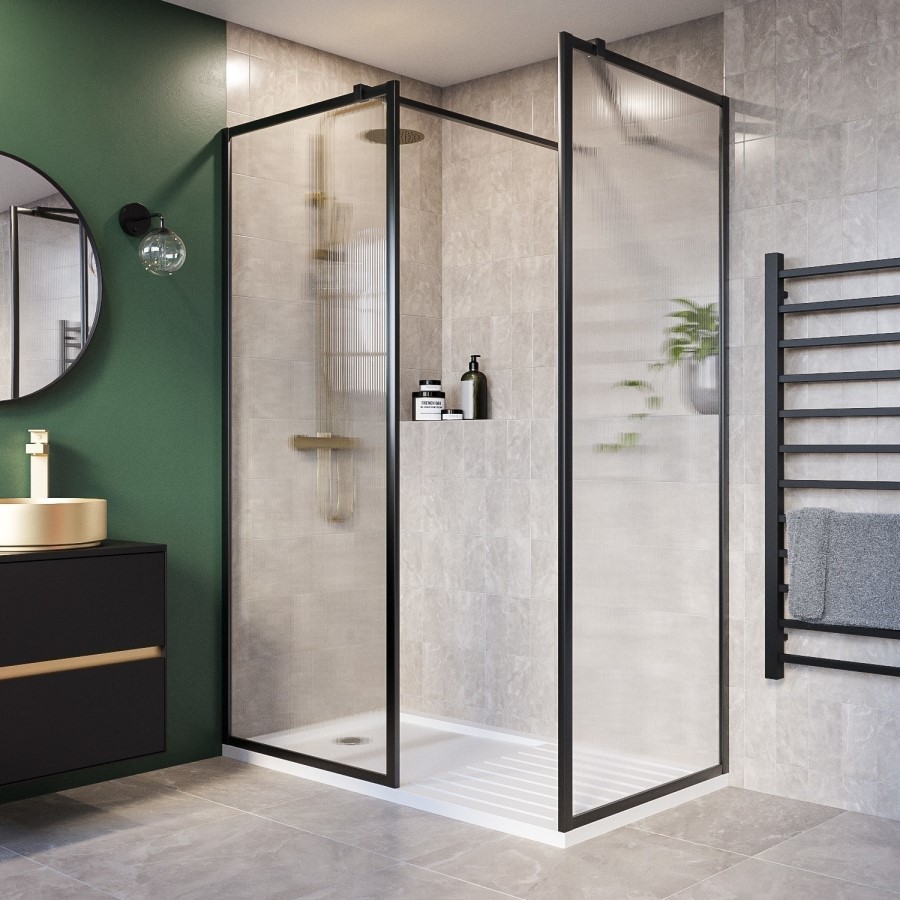 1700x800mm Rectangular 40mm White Stone Resin Shower Tray – Purity