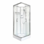 Vidalux 900x900mm White Square Electric Shower Cabin with 9.5kw Triton Electric Shower and Shower Tray