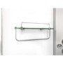 Vidalux Pure - 900x900mm White Quadrant Shower Cabin with Hydro Shower Set with Shower Tray