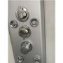 Vidalux Pure - 900x900mm White Quadrant Shower Cabin with Hydro Shower Set with Shower Tray