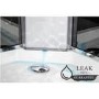 Vidalux Pure - 900x900mm White Quadrant Shower Cabin with Hydro Shower Set with Shower Tray