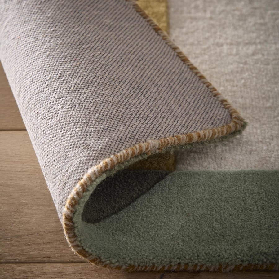 Large Geometric Brown Rug - 290 x 200 cm - Retro Deco - Origins