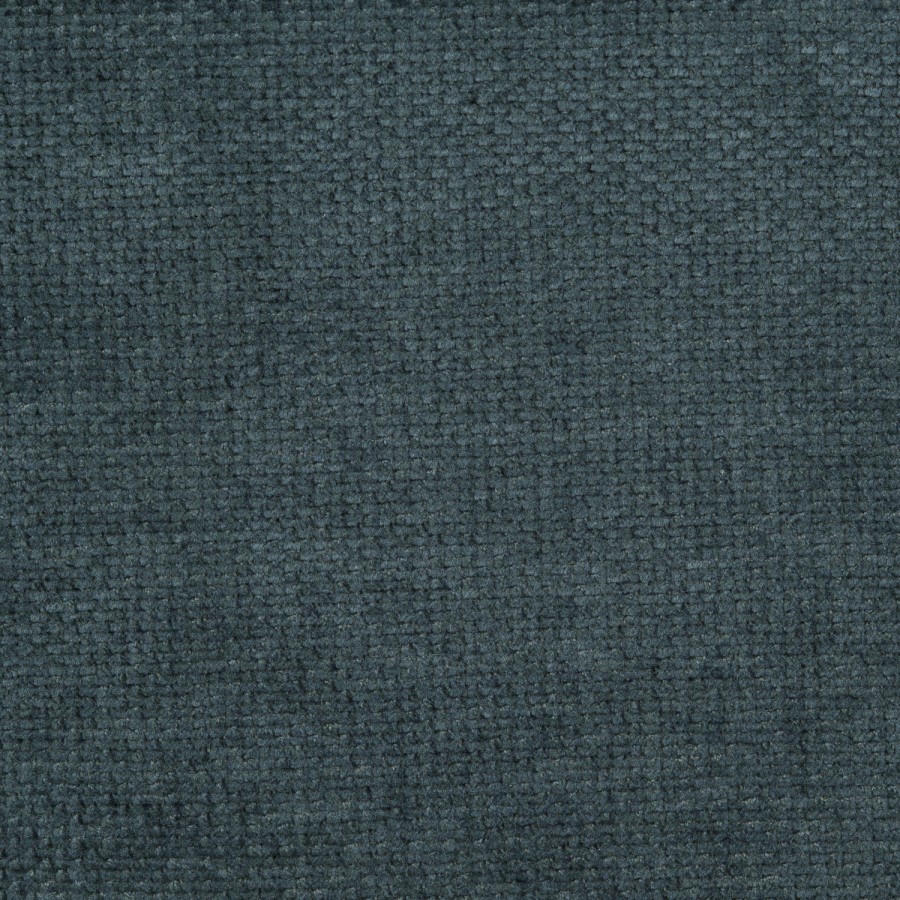 ONLY OPENED - Blue Chenille Armchair with Cushion - Ramses 