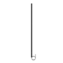 Black Vertical Electric Towel Radiator 1600mm - Sagaro