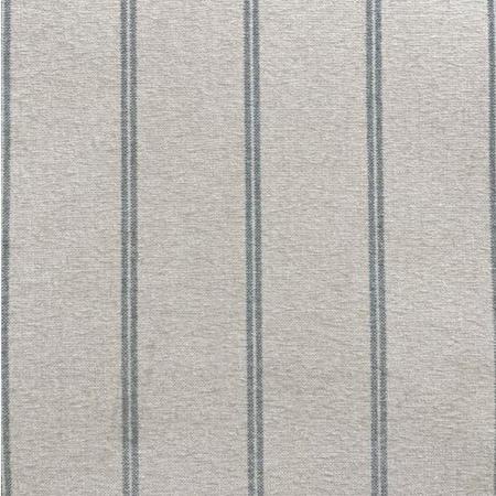 Blue Stripe Chenille Fibre Filled Sofa Scatter Cushion - 50 x 30cm - Payton