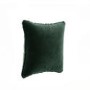 Dark Green Velvet Fibre Filled Sofa Scatter Cushion - 50 x 50cm - Payton