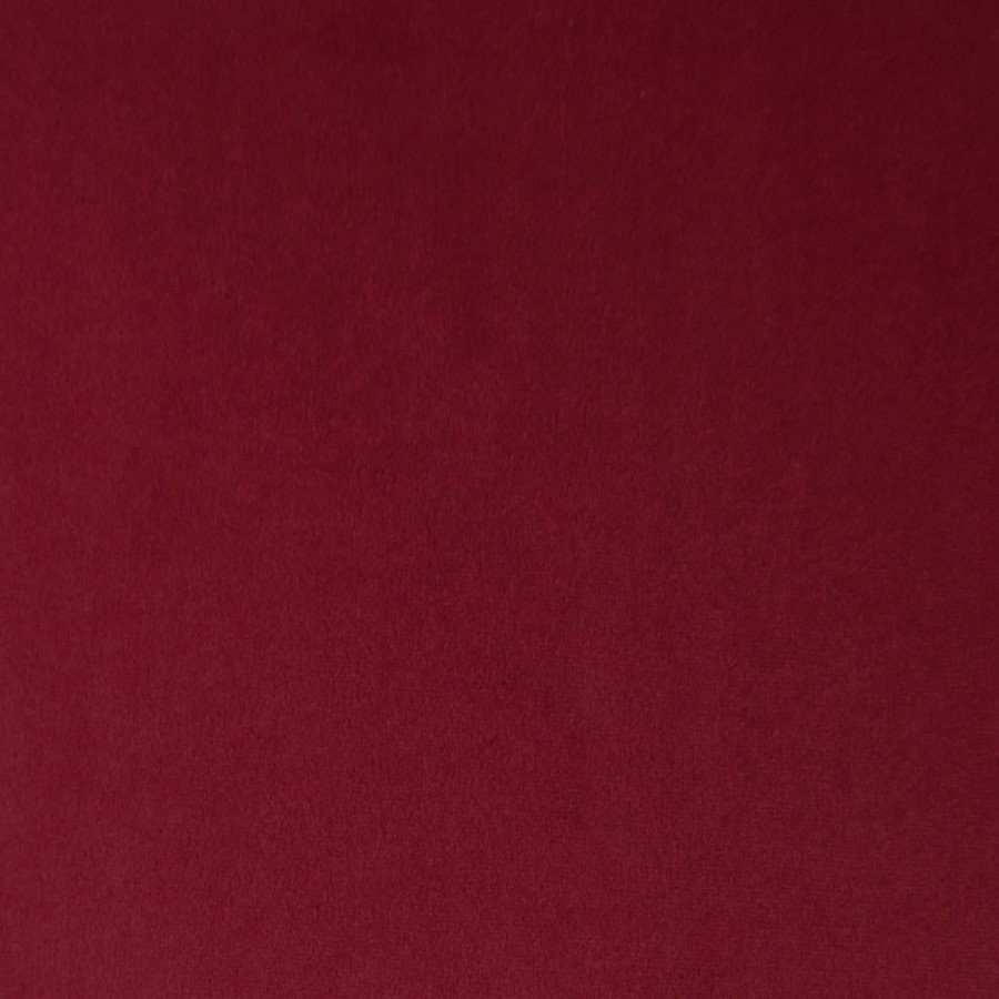 Pink and Burgundy Velvet Fibre Filled Reversible Sofa Scatter Cushion - 45 x 45cm - Orin