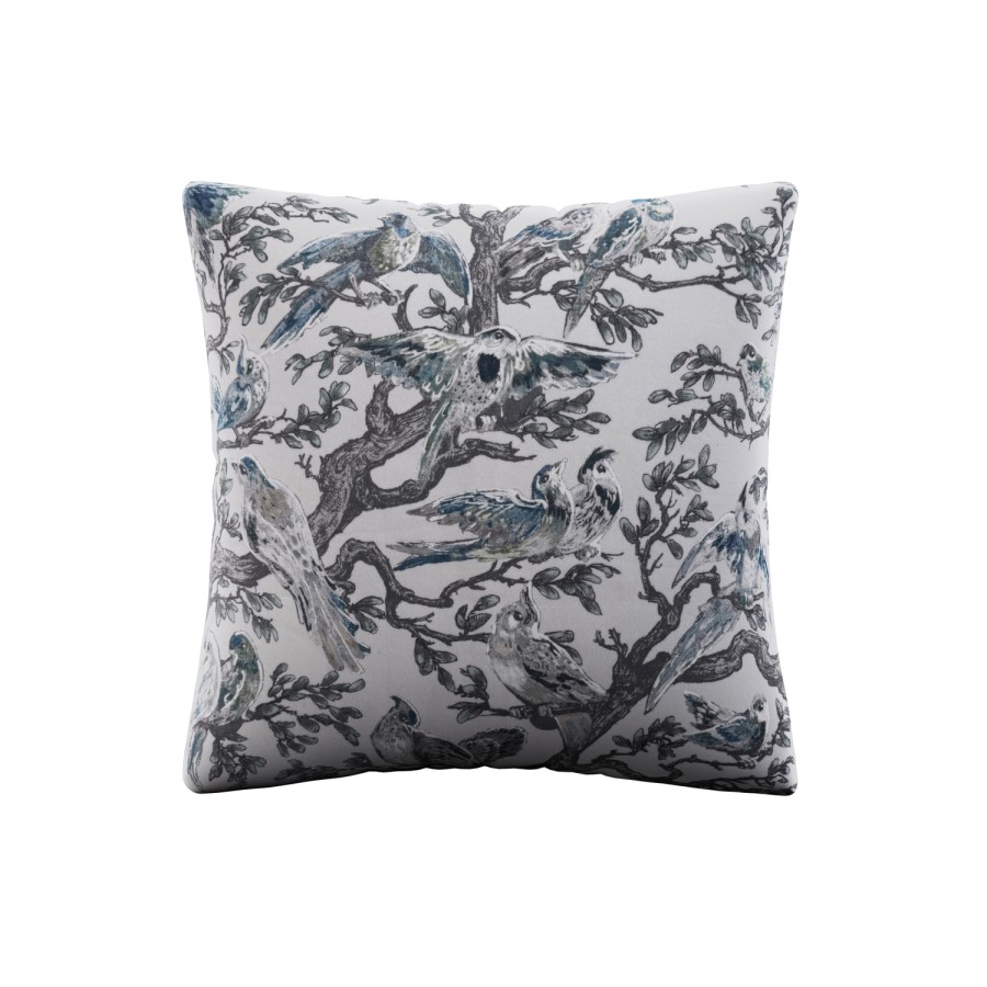Beige Patterned Sofa Scatter Cushion - 45 x 45cm - Aether