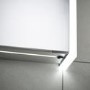 Sensio Ainsley 3 Door Chrome Bathroom Mirror Cabinet with Lights & Bluetooth Speaker 1200 x 700mm