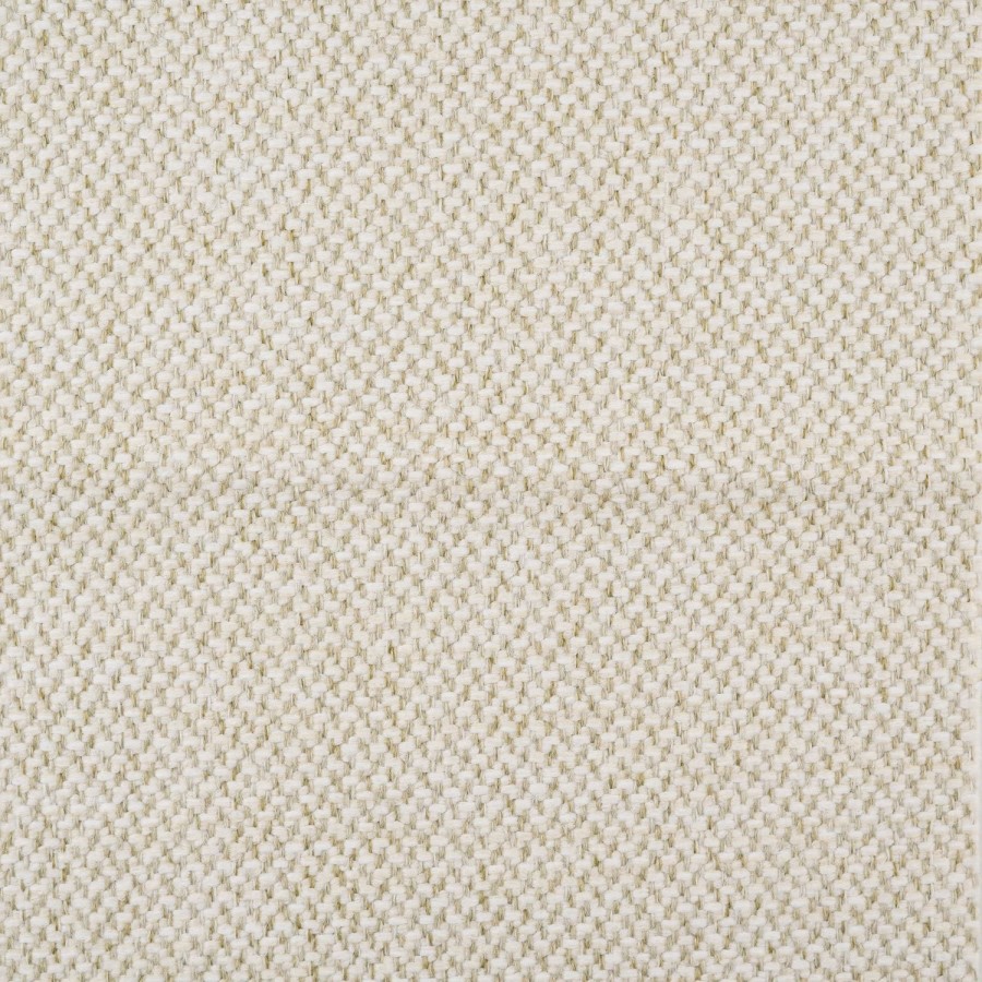 Cream Upholstered King Size Ottoman Bed with Scalloped Headboard- Siena