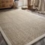 Sisal Beige Rug with Border - 170 x 120 cm - Sisal - Origins