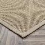 Sisal Beige Rug with Border - 170 x 120 cm - Sisal - Origins