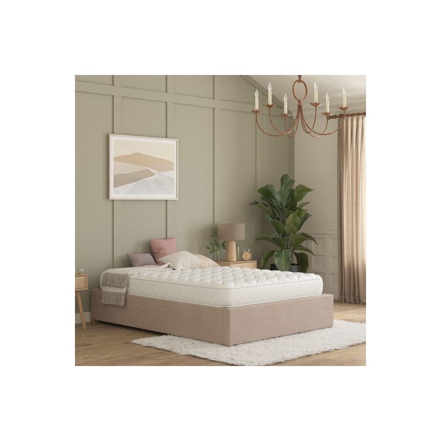 Double Memory Foam Top Cooling Coil Spring Rolled Mattress - Sleepful Essentials
