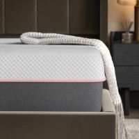 Small Double Hybrid Memory Foam Top 1000 Pocket Sprung Rolled Mattress with Removeable Cover - Sleepful Unwind